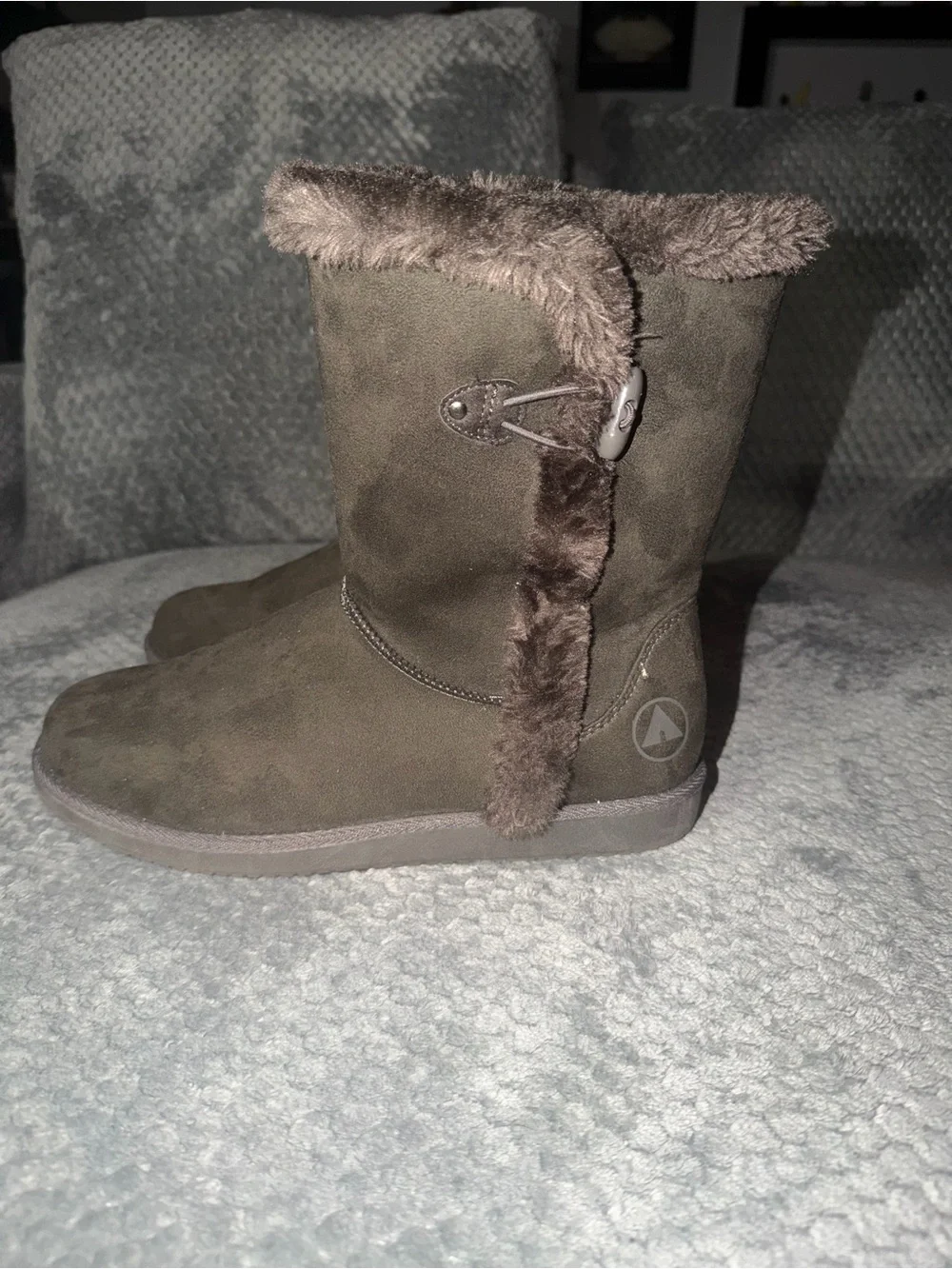 Airwalk Brown Faux Fur Winter Boots
